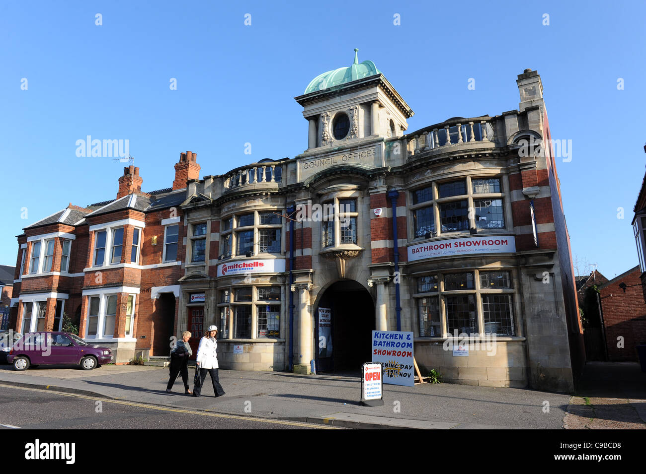 Former council offices in Worksop Nottinghamshire, England. Uk Stock Photo