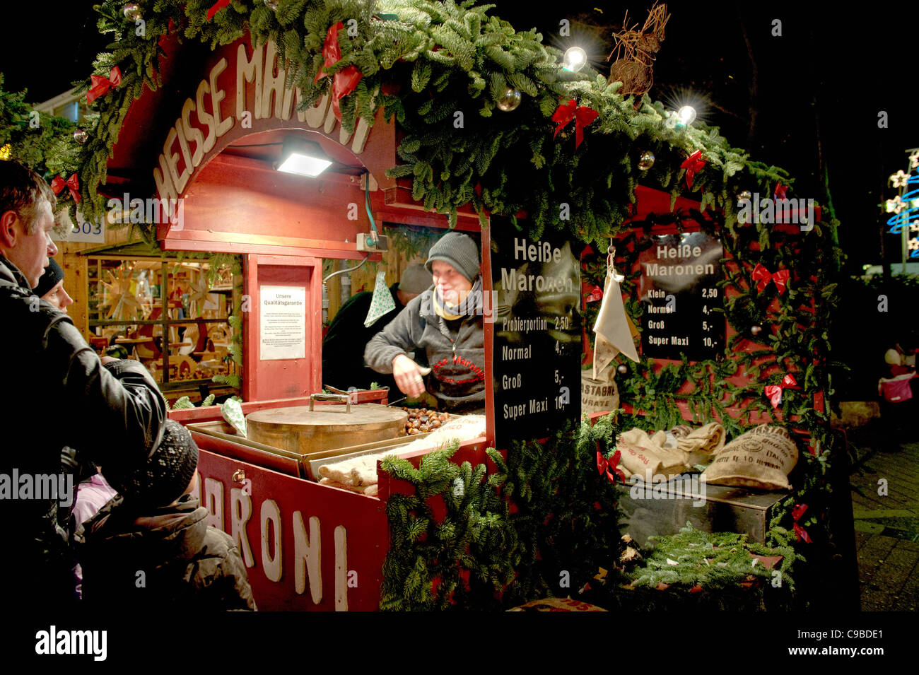 Weihnachtsmarkt in Deutschland; Christmas Market in Germany Stock Photo