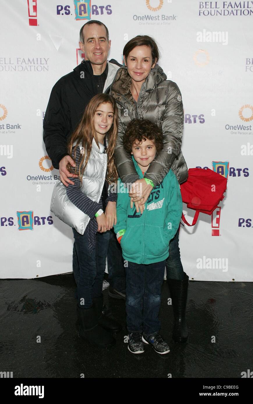 Embeth Davidtz, family at arrivals for Express Yourself 2011 ...