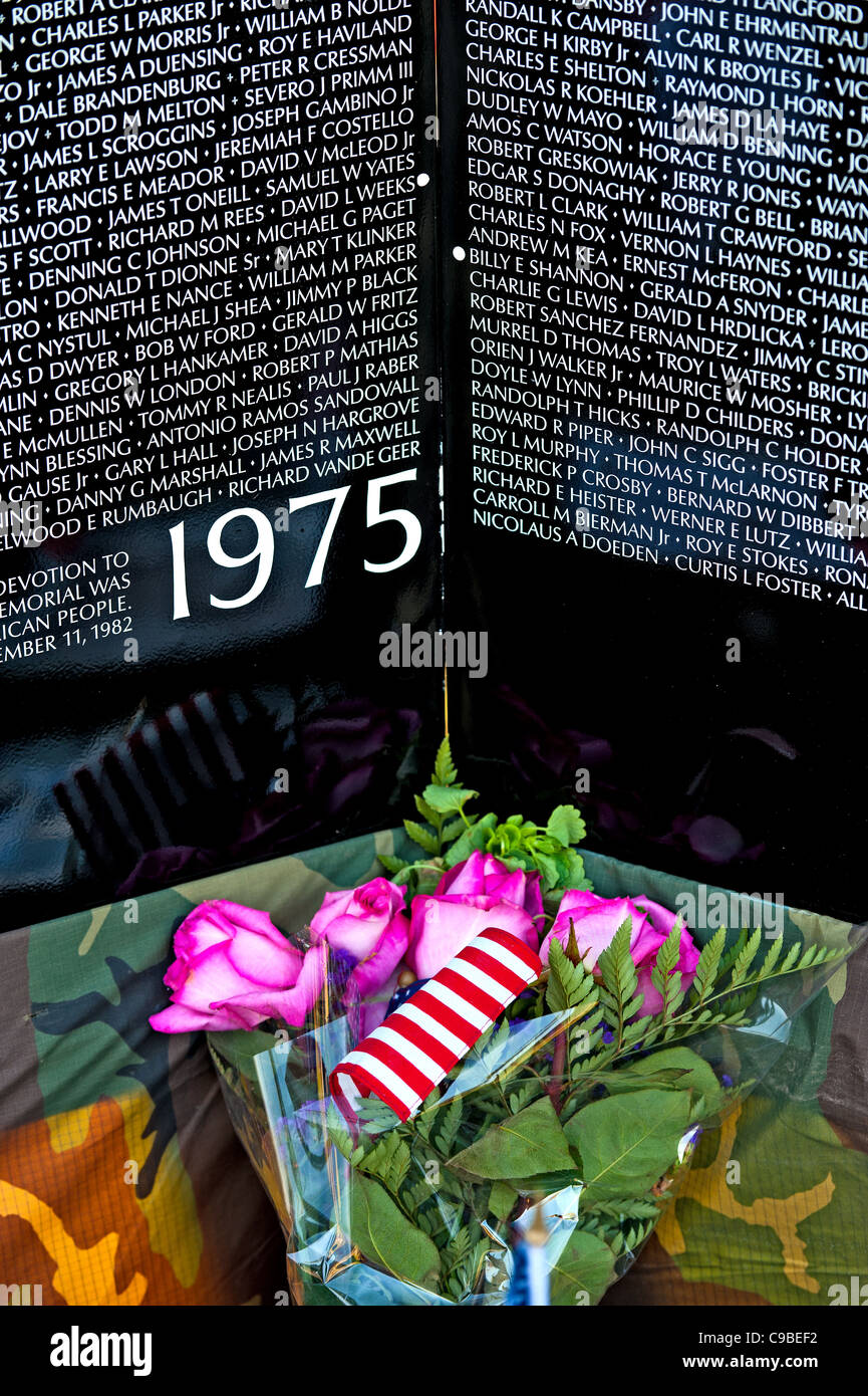 Vietnam veterans memorial moving wall hi-res stock photography and ...