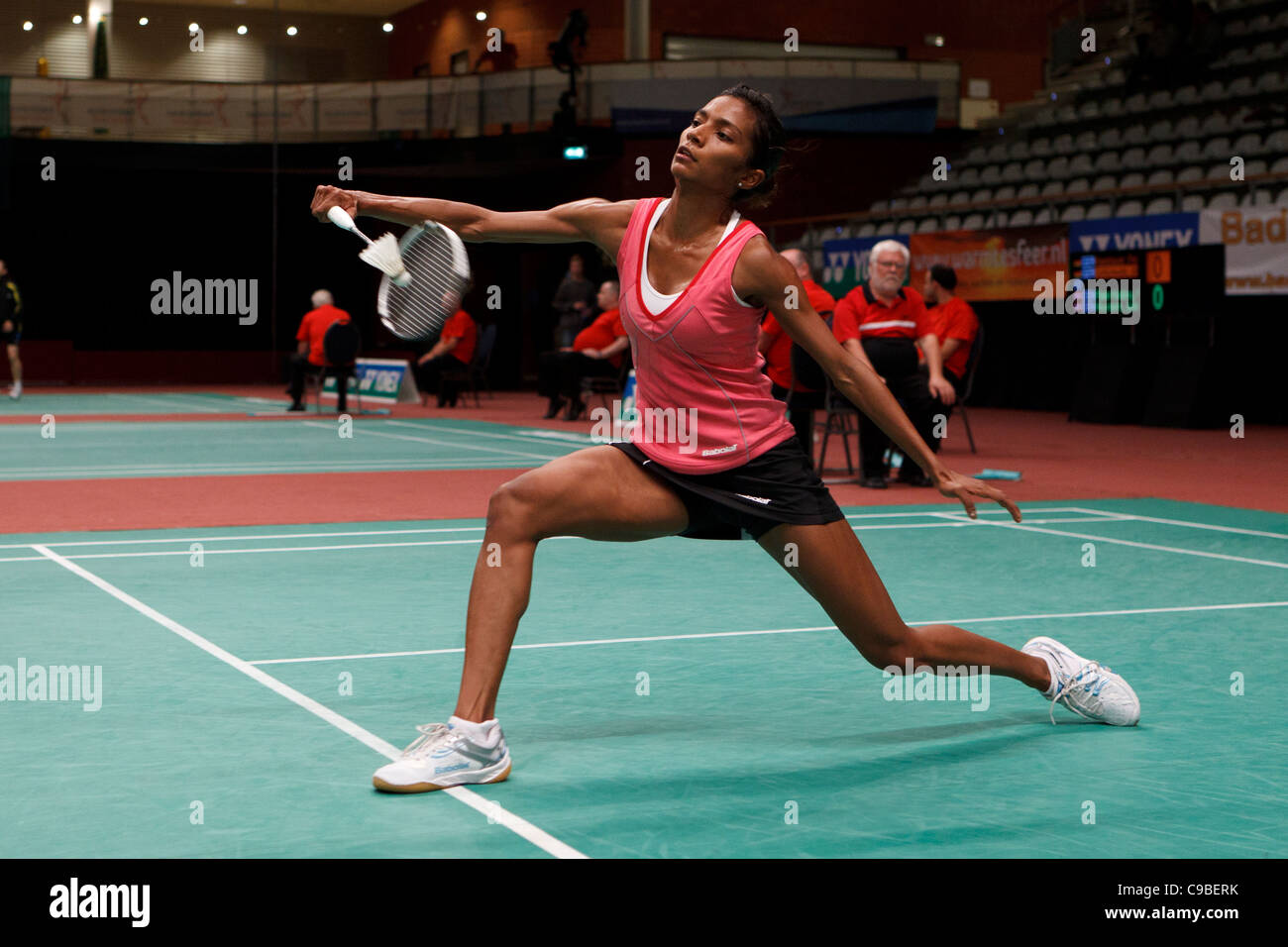 Badminton player Sashina Vignes Waran from France Stock Photo - Alamy