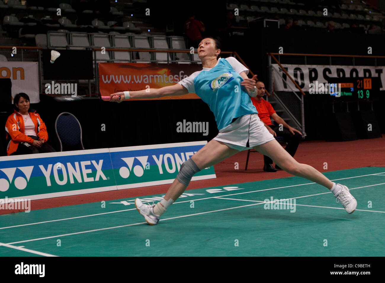 Badminton player Jie Yao from The Netherlands Stock Photo Alamy