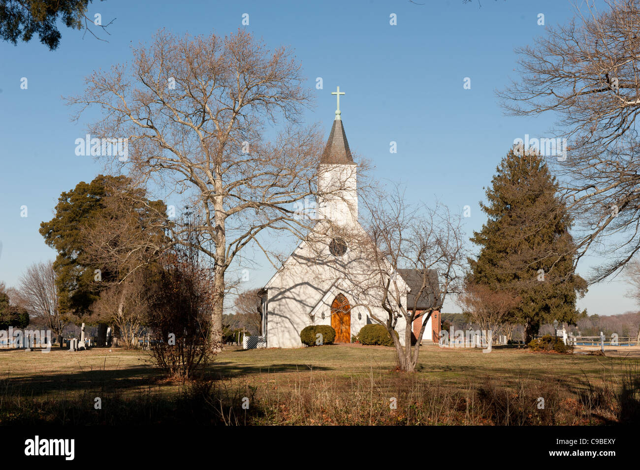 Chapel in St Mary's County, Maryland Stock Photo Alamy