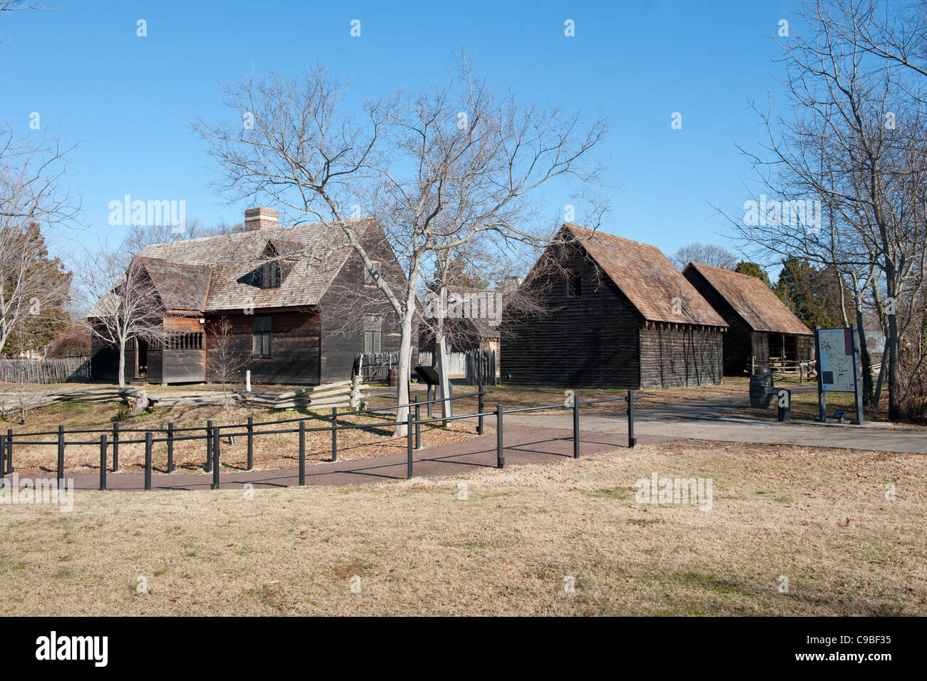 Historical St Mary's City, Maryland Stock Photo Alamy