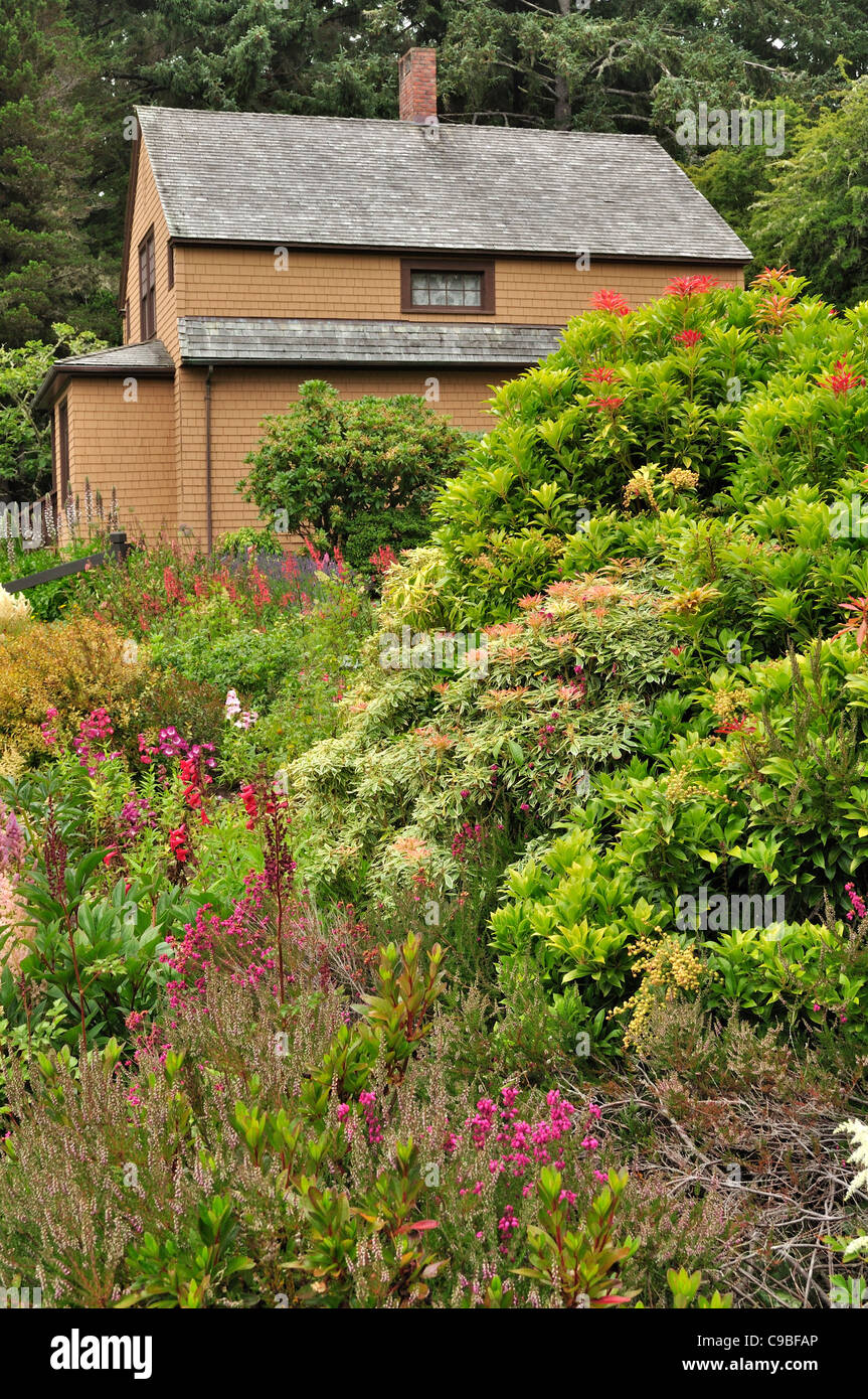 Shore acres State park near Coos Bay, Oregon Stock Photo