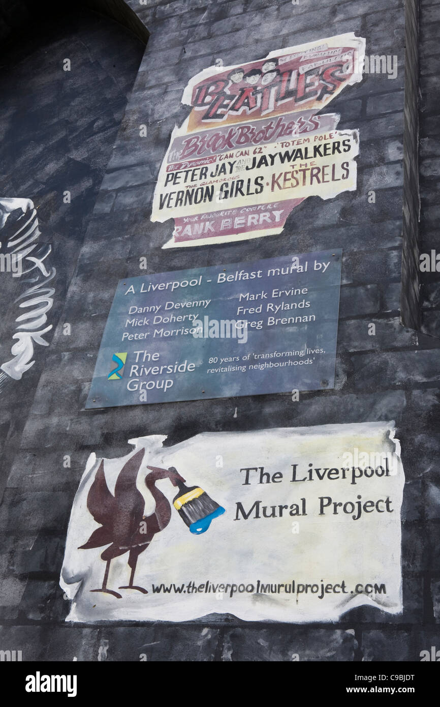 The Liverpool Mural Project The Riverside Group Wall Paintings of the