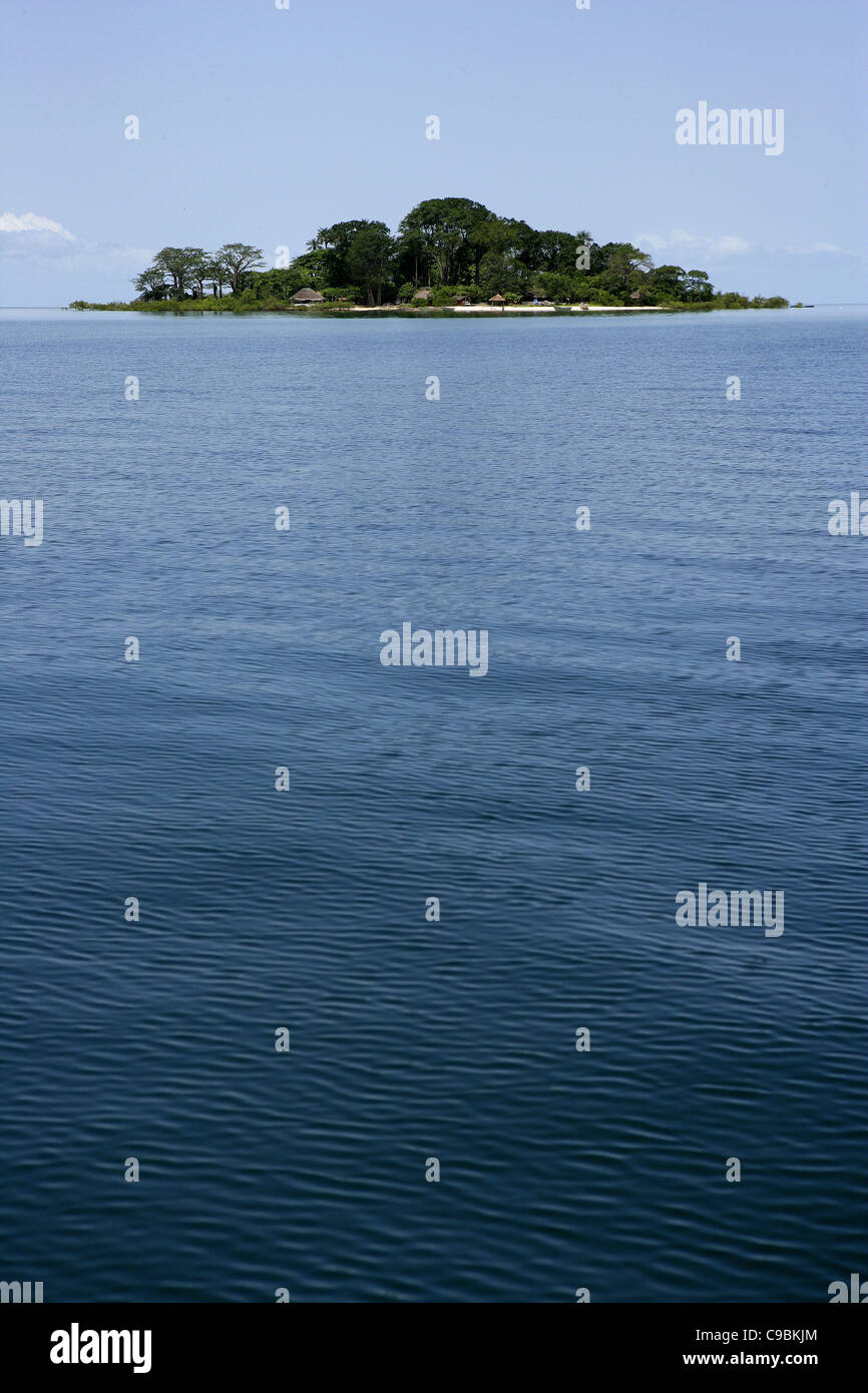 Africa, Guinea-Bissau, View of kere island Stock Photo
