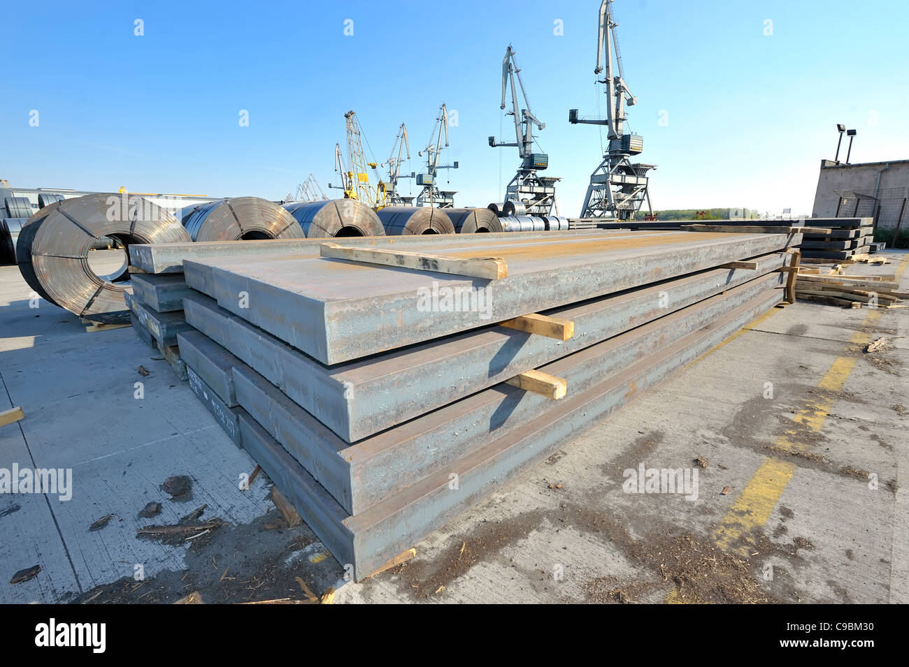 Shipbuilding steel plate hi-res stock photography and images - Alamy