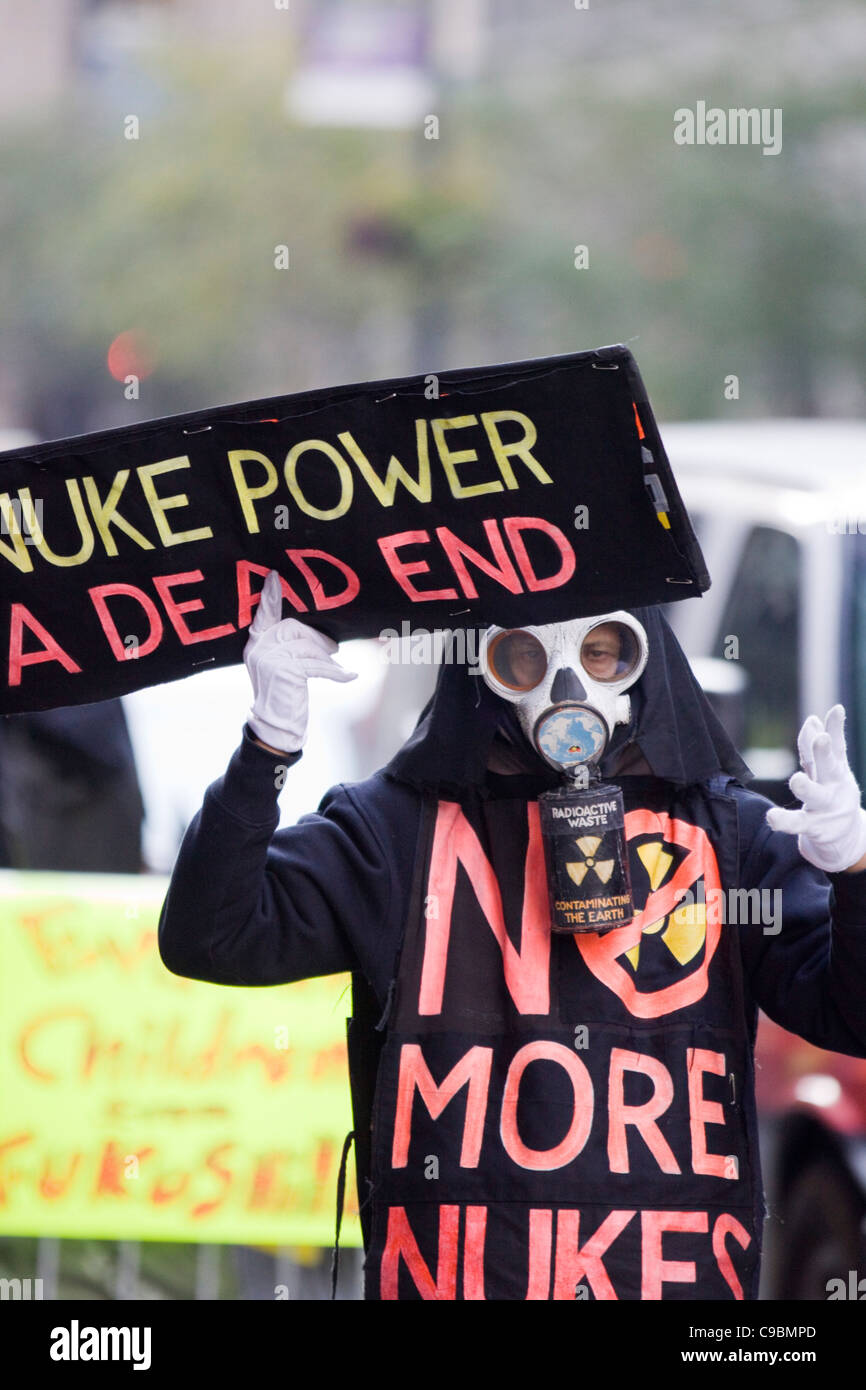 anti-nuclear protests in the United States Stock Photo