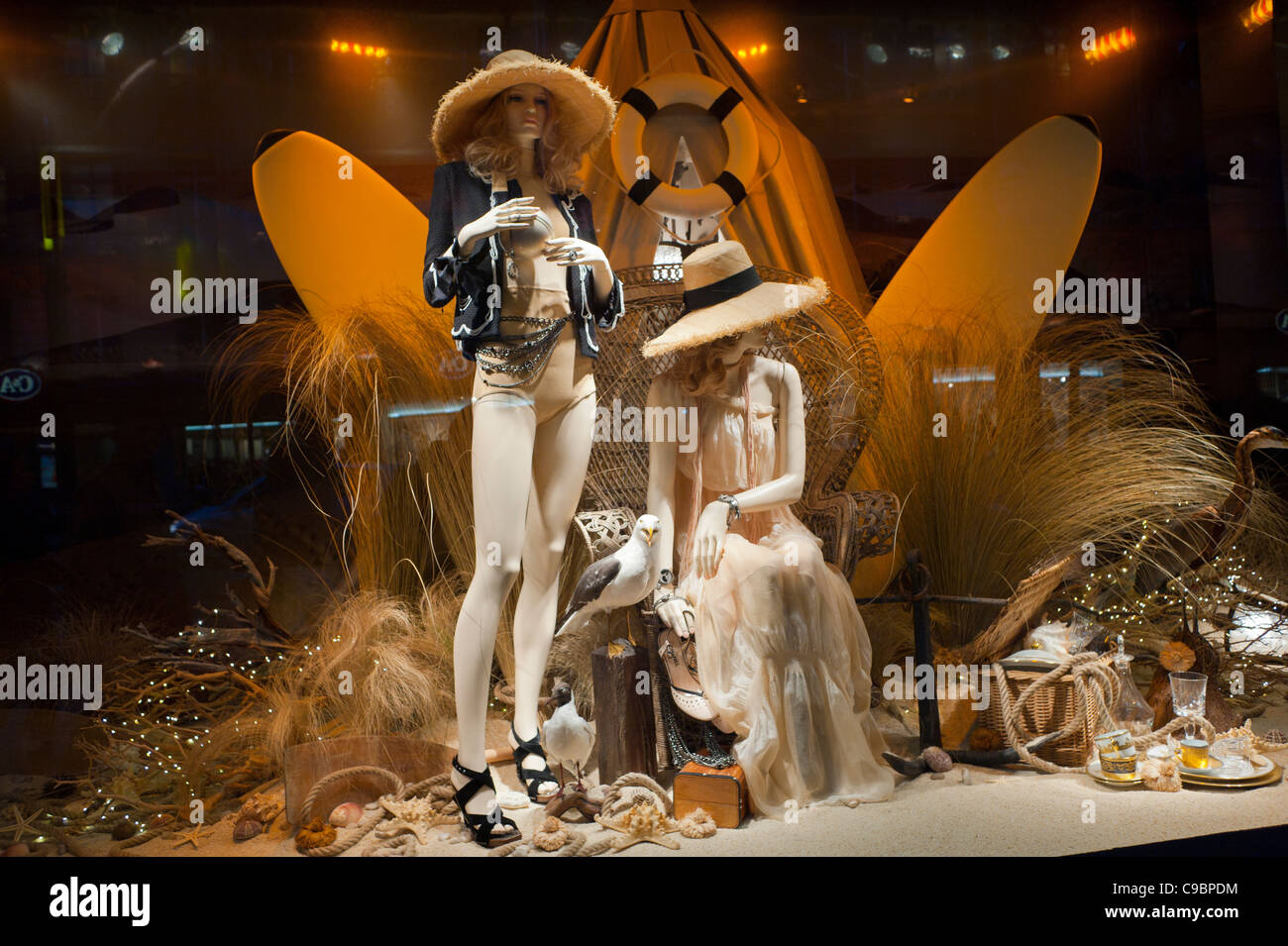 Chanel luxury travel label fashion mannequins hi-res stock photography and  images - Alamy