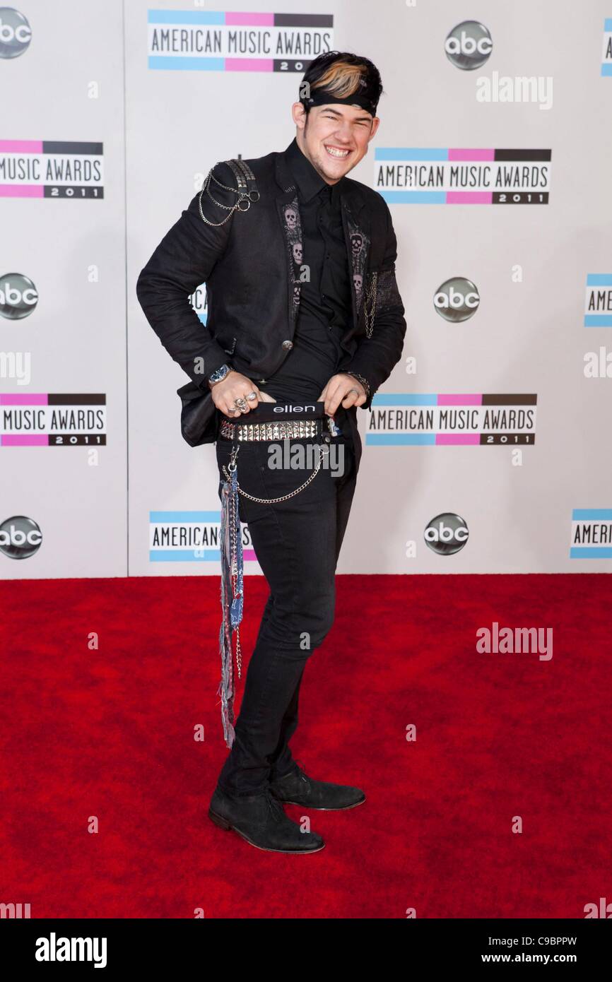 James Durbin at arrivals for The 38th Annual American Music Awards - ARRIVALS, Nokia Theatre at L.A. LIVE, Los Angeles, CA November 20, 2011. Photo By: Emiley Schweich/Everett Collection Stock Photo