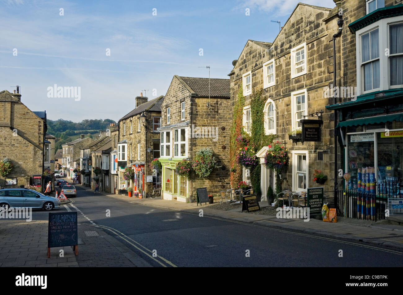 Stores shops on the High Street Pateley Bridge Pateley Bridge