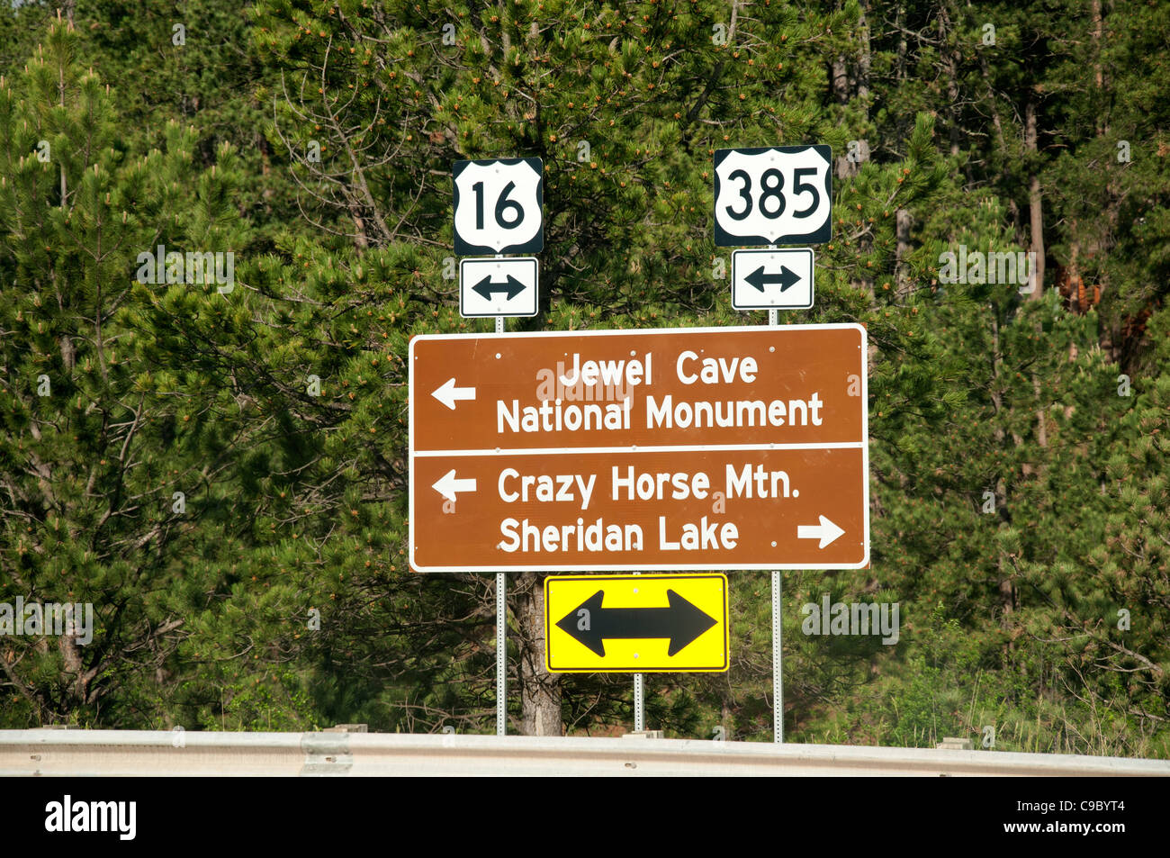 Custer Sd Sign Deadwood south dakota sign hi-res stock photography and images - Alamy