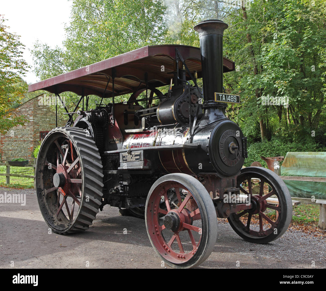 Burrell Traction Engine 1903 West Sussex Stock Photo