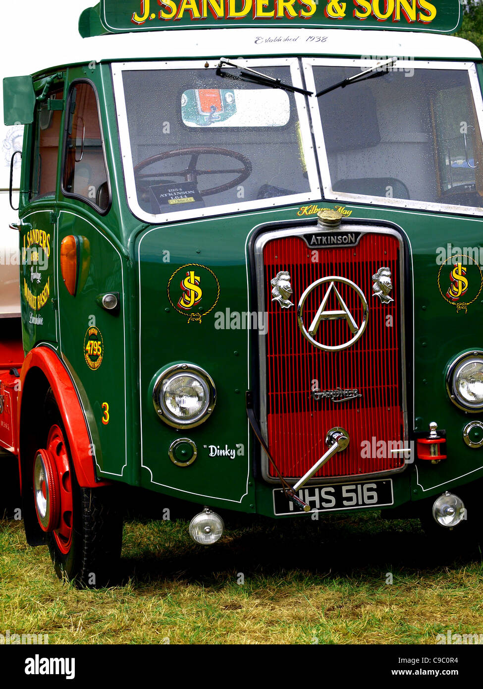 Atkinson Gardner truck (Lorry Stock Photo Alamy
