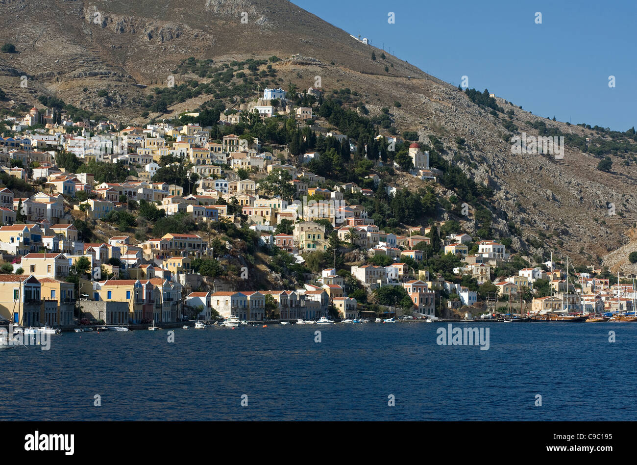 Symi island, Dodecanese, Greece Stock Photo