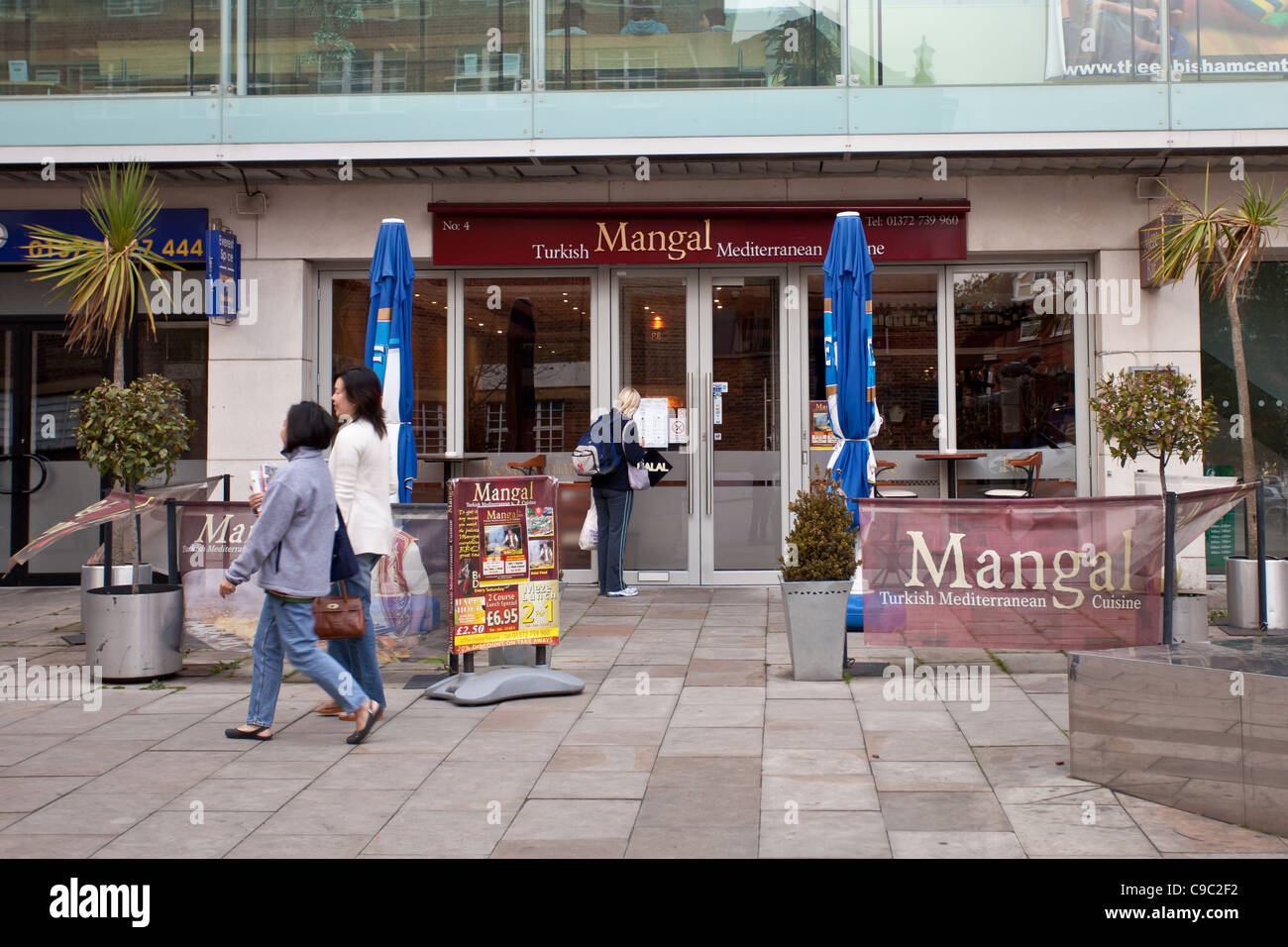 Turkish restaurant in Epsom, Surrey Stock Photo Alamy