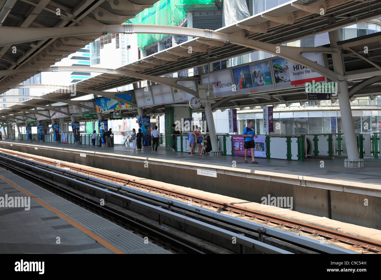Bts Skytrain Station Bangkok Thailand Asia Stock Photo Alamy Bts Skytrain Station Bangkok Thailand Asia Stock Photo Alamy