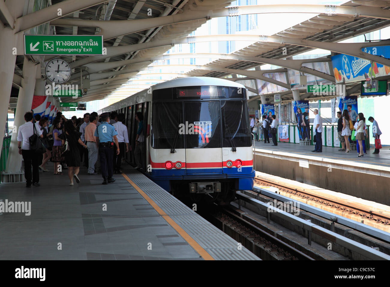 Bts Skytrain Bangkok Thailand Asia Stock Photo Alamy Bts Skytrain Bangkok Thailand Asia Stock Photo Alamy