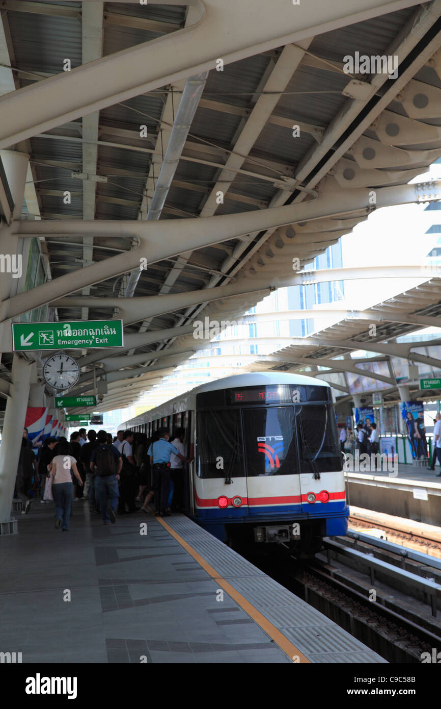 Bts Skytrain Bangkok Thailand Asia Stock Photo Alamy Bts Skytrain Bangkok Thailand Asia Stock Photo Alamy