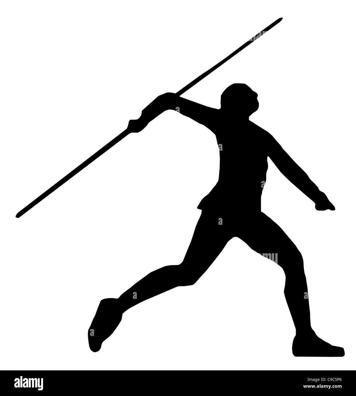 Javelin Throw Black and White Stock Photos & Images Alamy