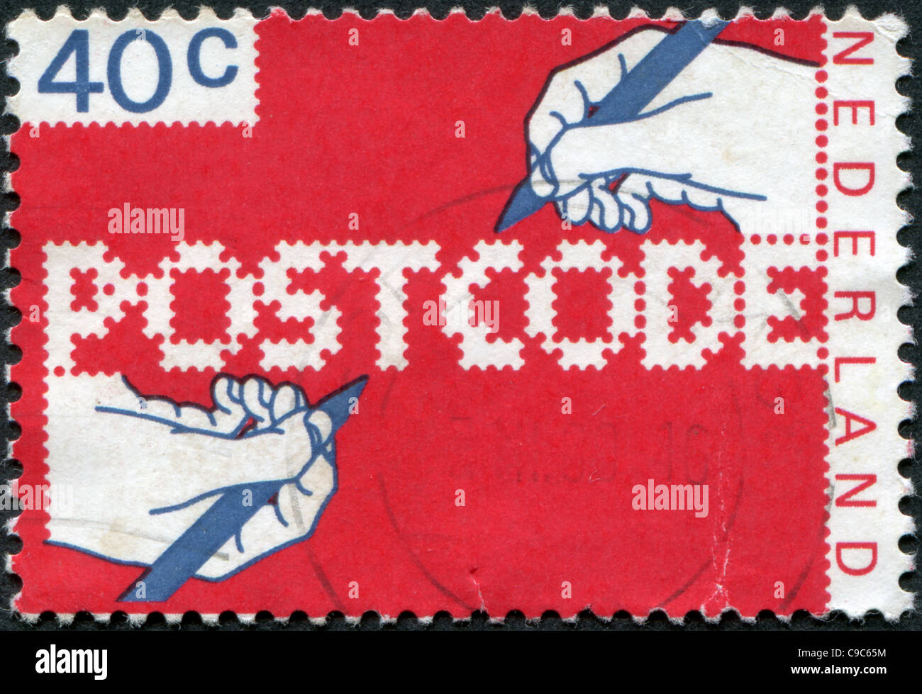 NETHERLANDS 1978 A stamp printed in the Netherlands, dedicated to the Introduction of new