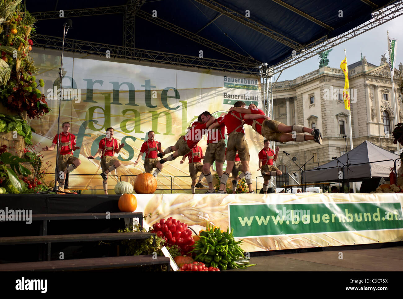 -Erntedankfest- Vienna (Austria Stock Photo - Alamy