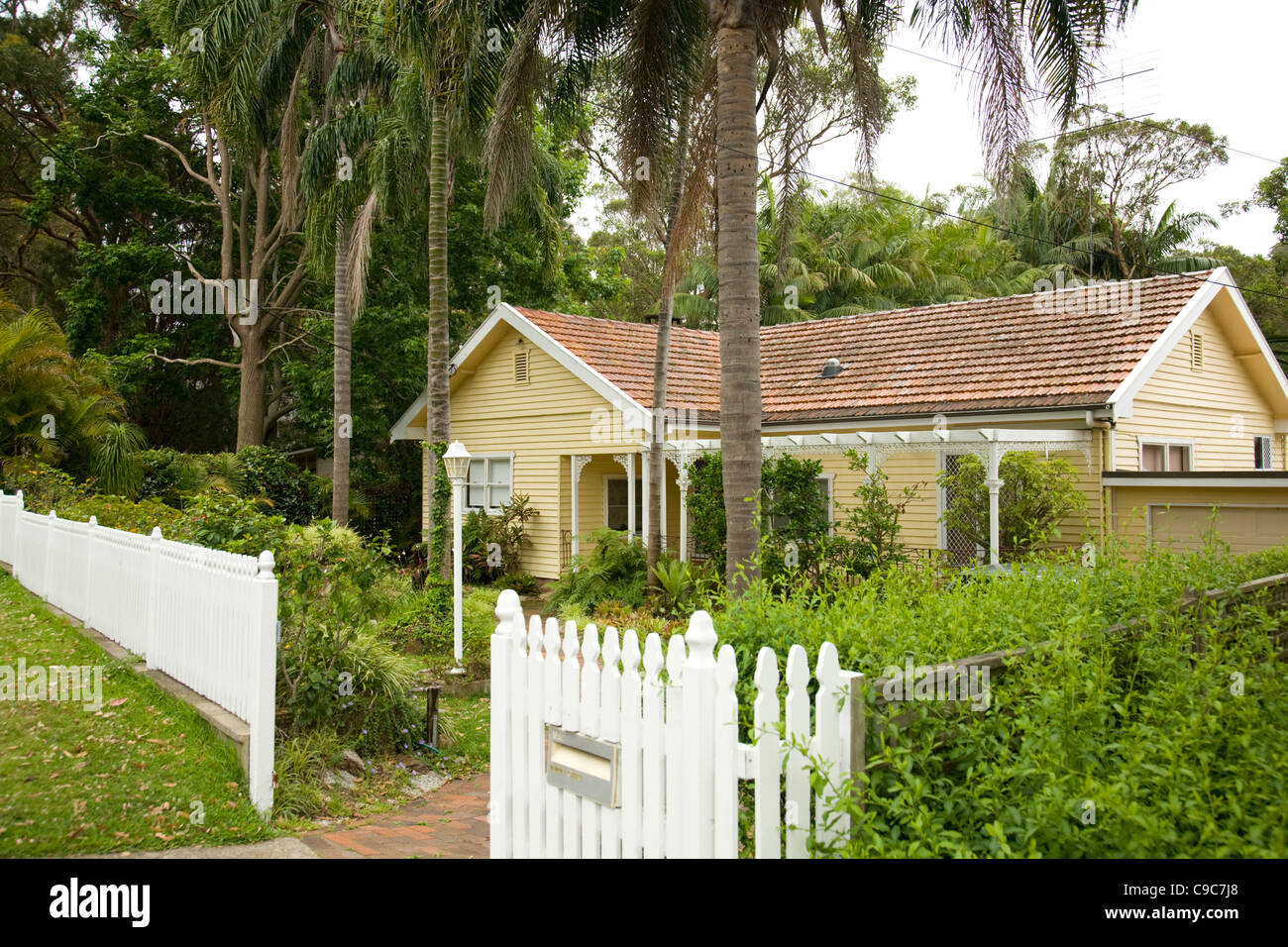 australian family home north of sydney, australia Stock Photo