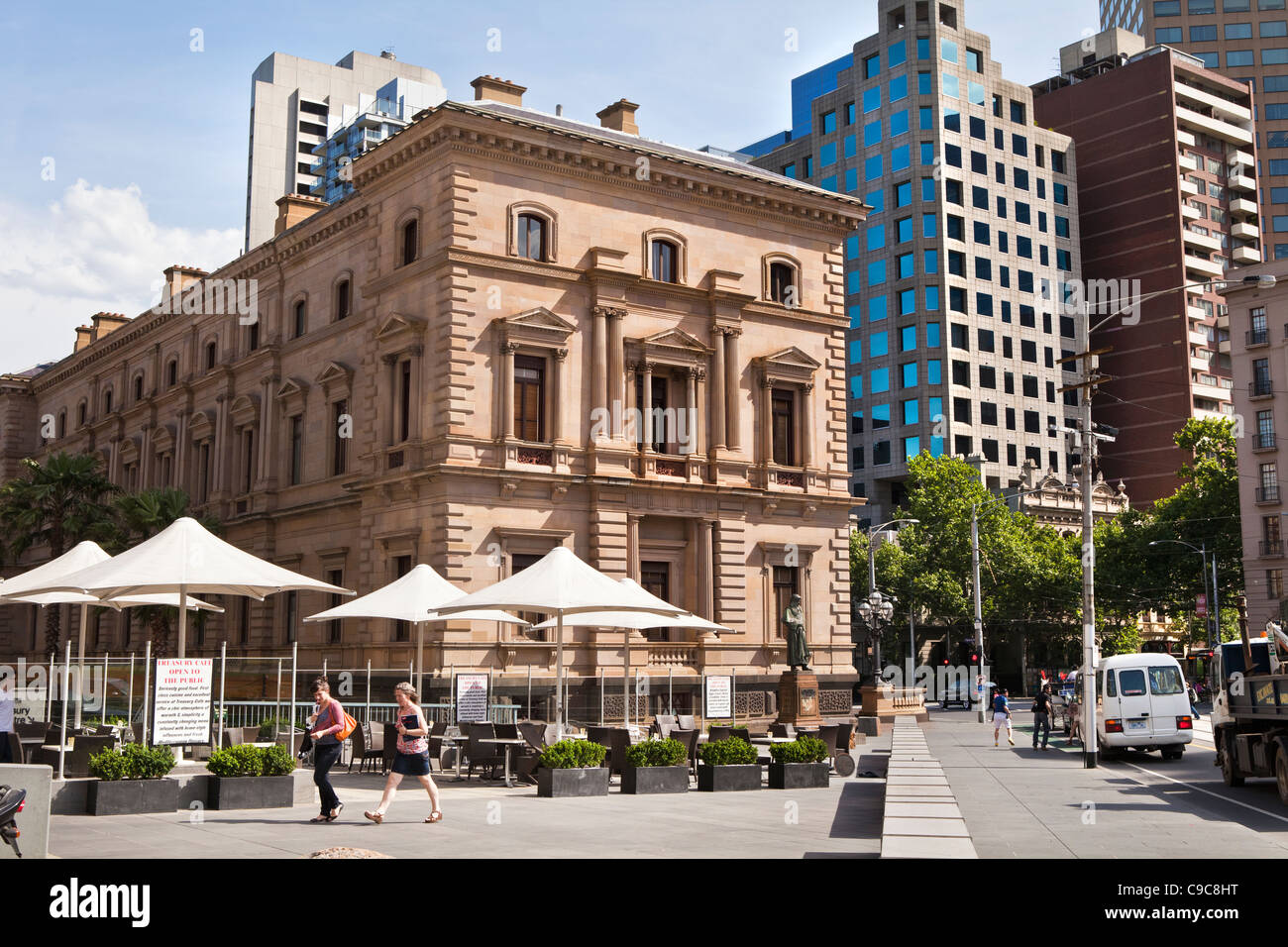 The Old Treasury Building On Spring Street Collins St In - 