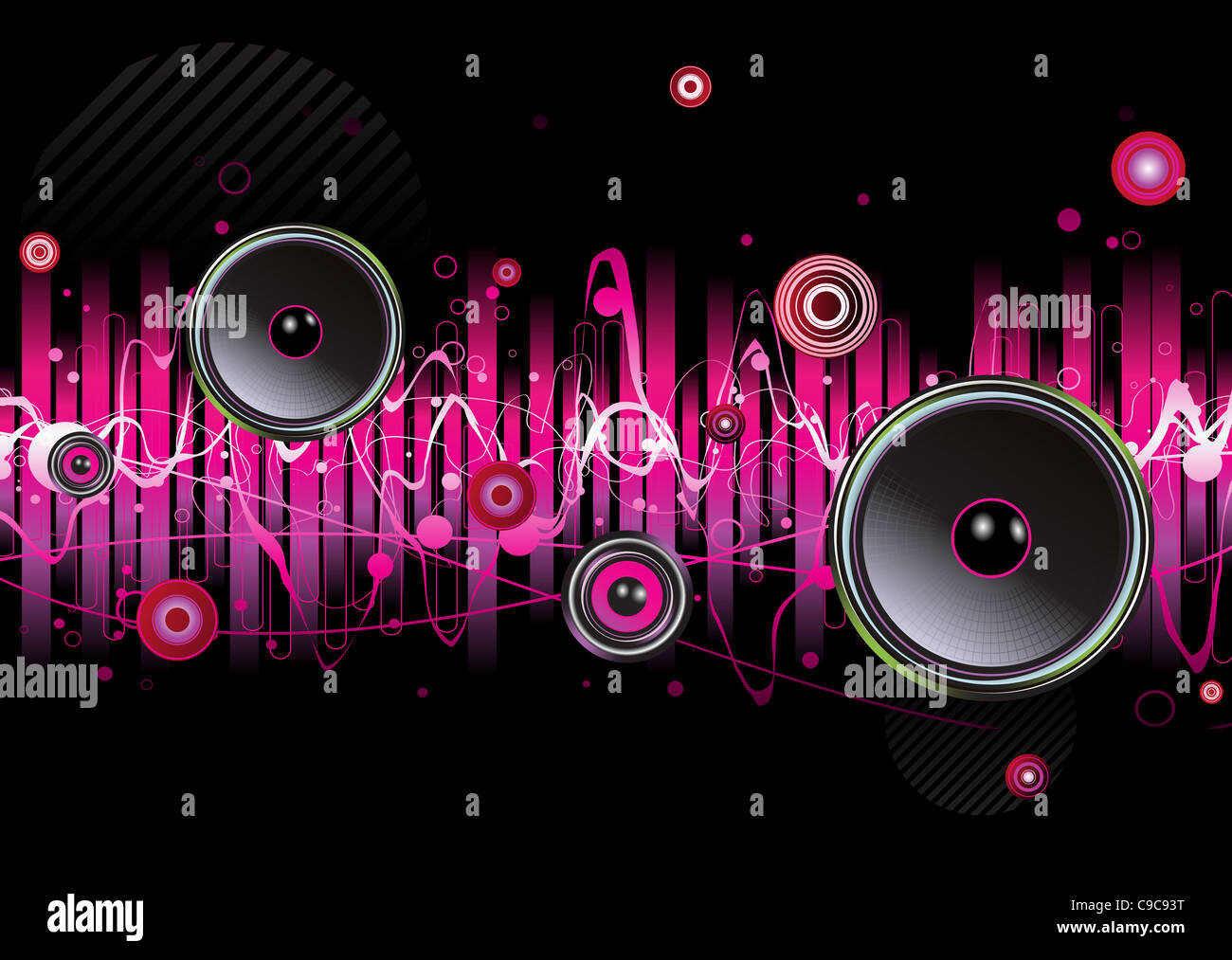 pink and black music wallpapers