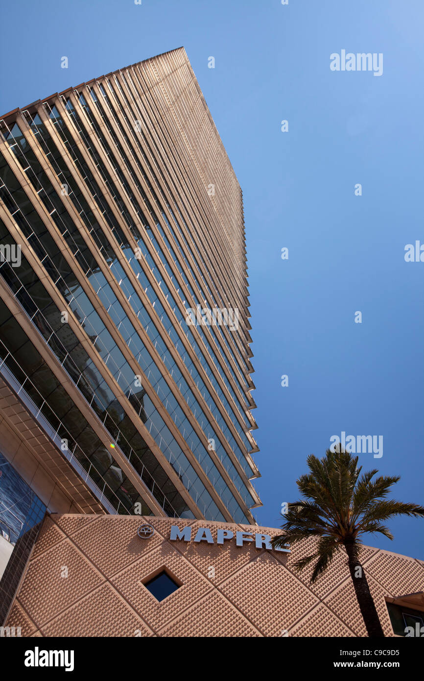 MAPFRE Tower, Barcelona, Spain Stock Photo - Alamy