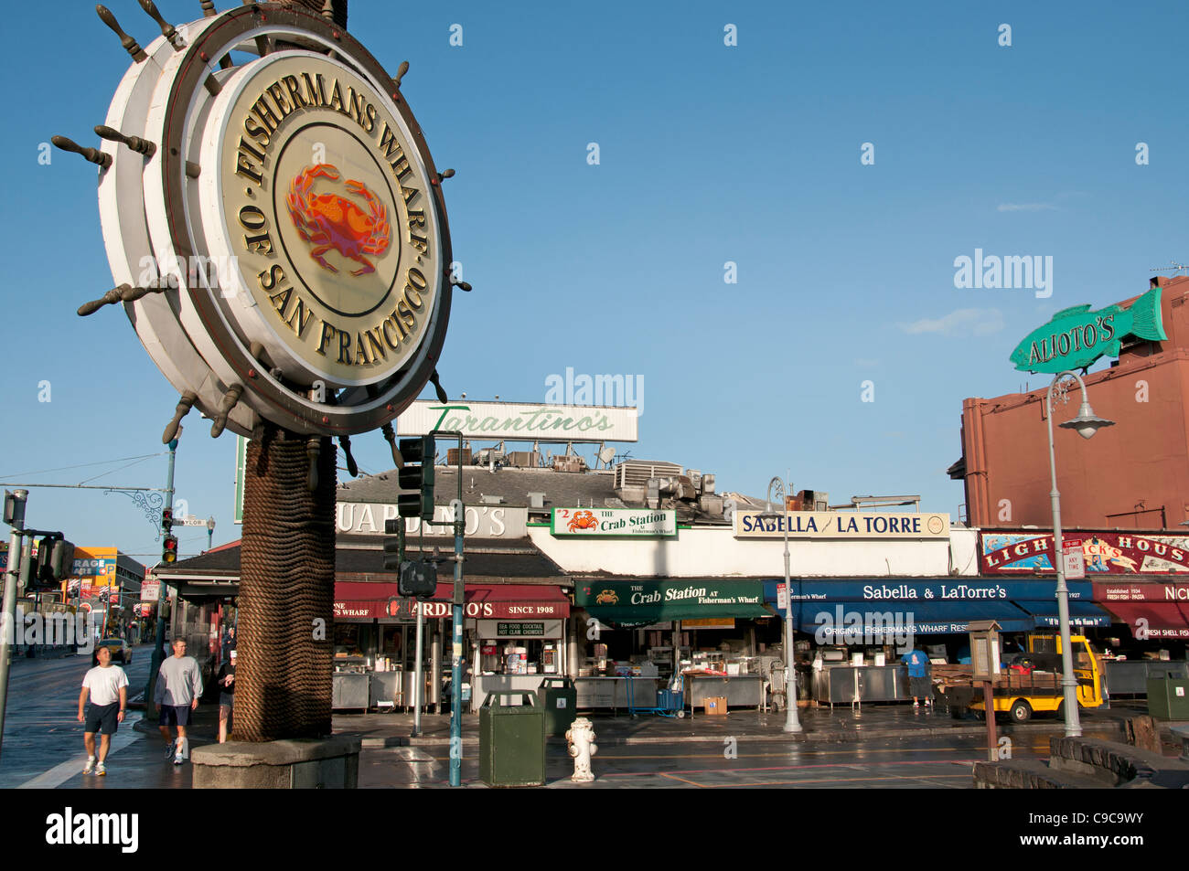 Marina Fishermans Wharf San Francisco California USA Stock Photo Alamy