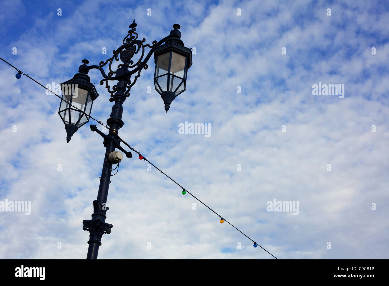 Old cast iron street lights hi-res stock photography and images - Alamy