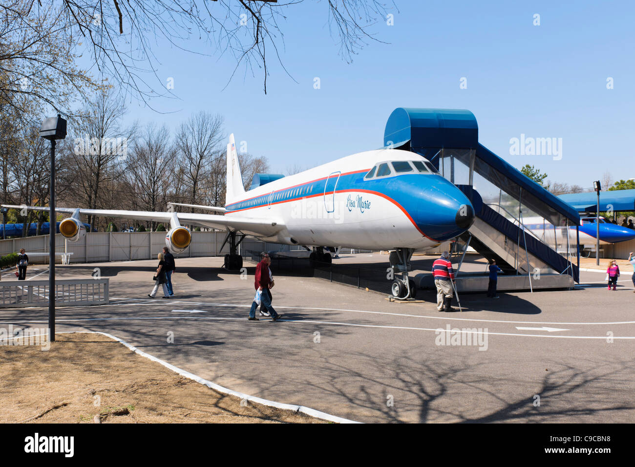 Lisa Marie Aeroplane, Graceland Stock Photo