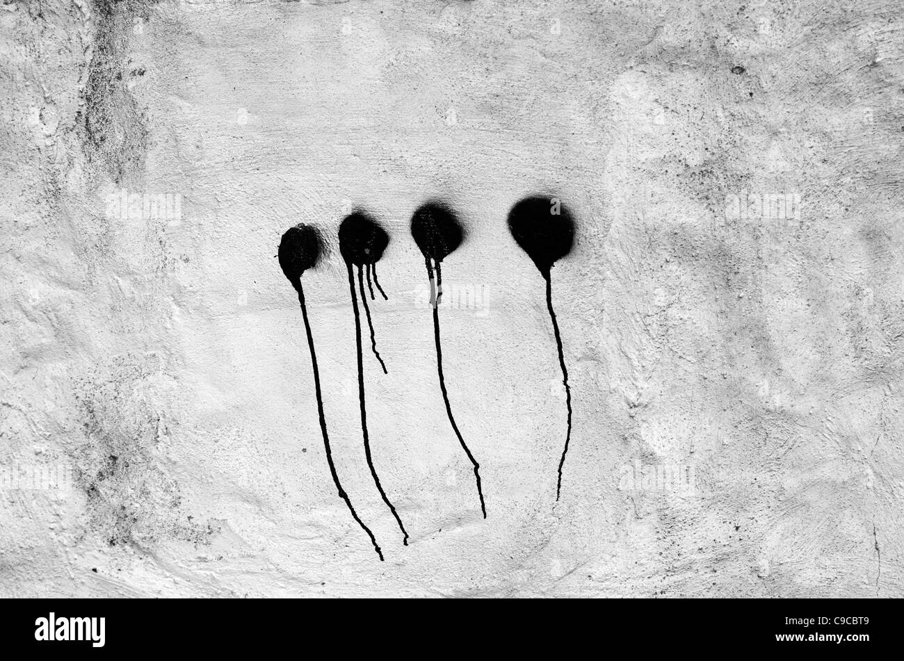 Physical Graffiti Stock Photo