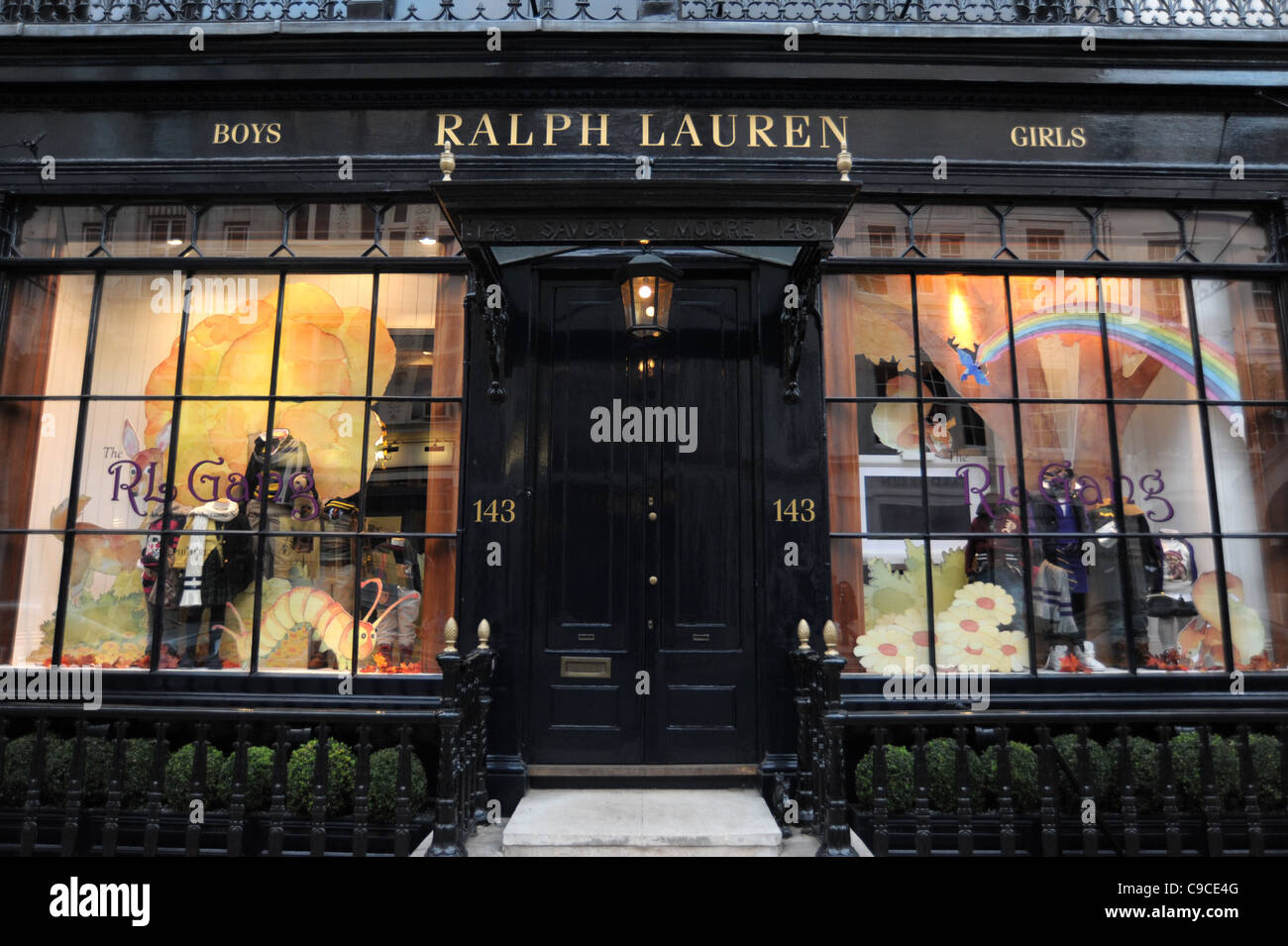 Exterior Ralph Lauren Outlet, Beijing, China Editorial Stock Image