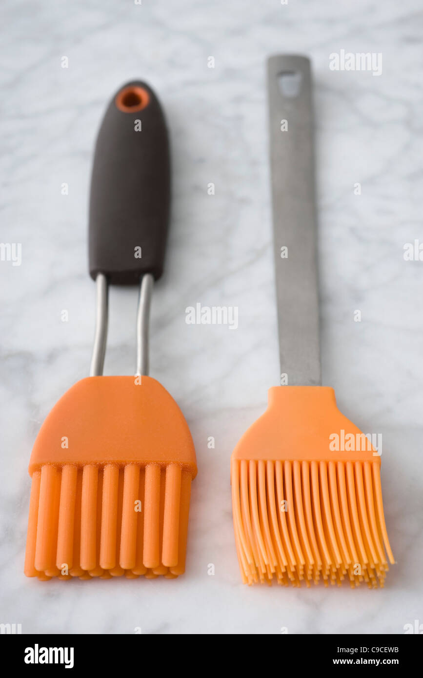 Silicone pastry brushes Stock Photo Alamy
