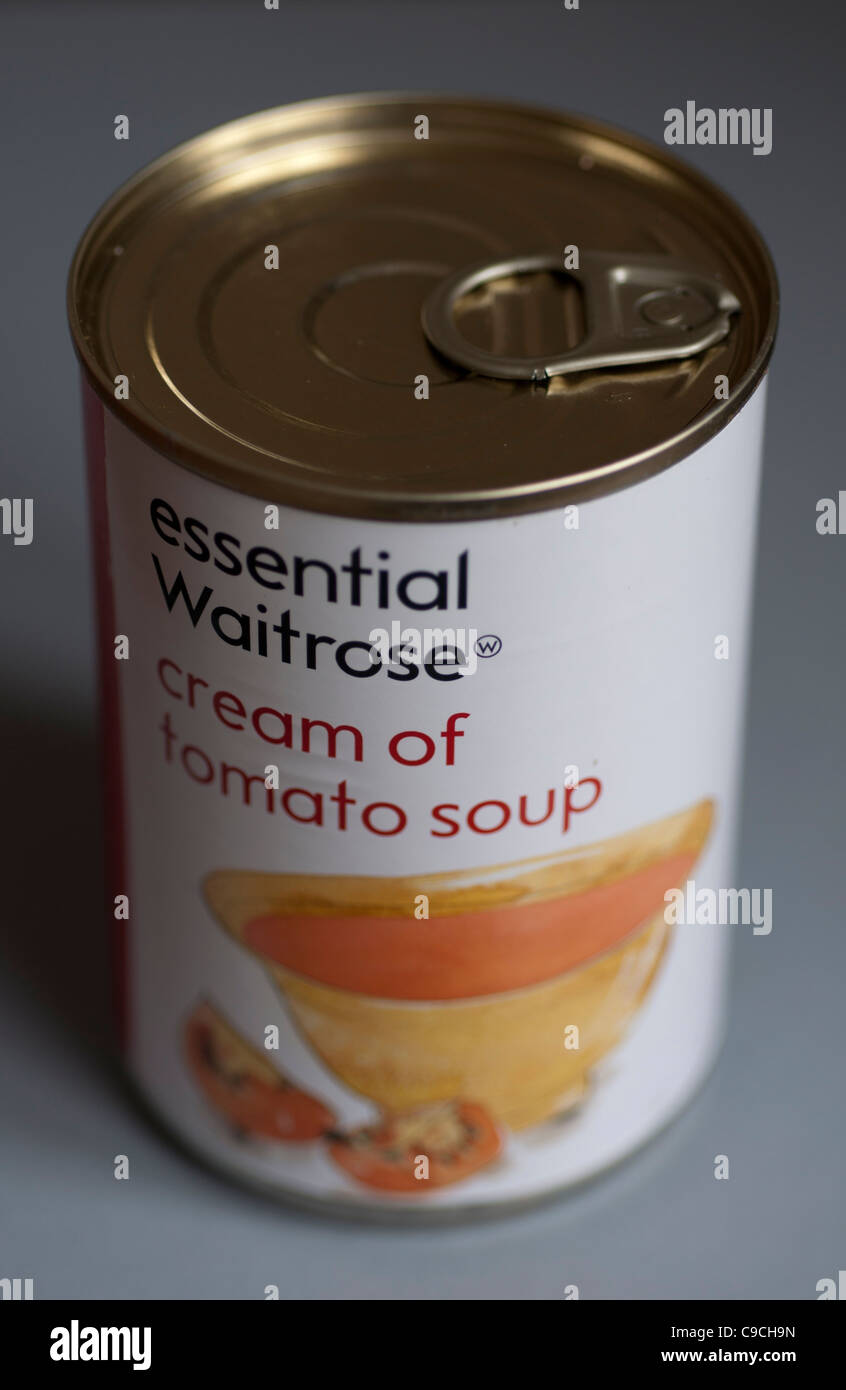 Waitrose cream of tomato soup Stock Photo Alamy