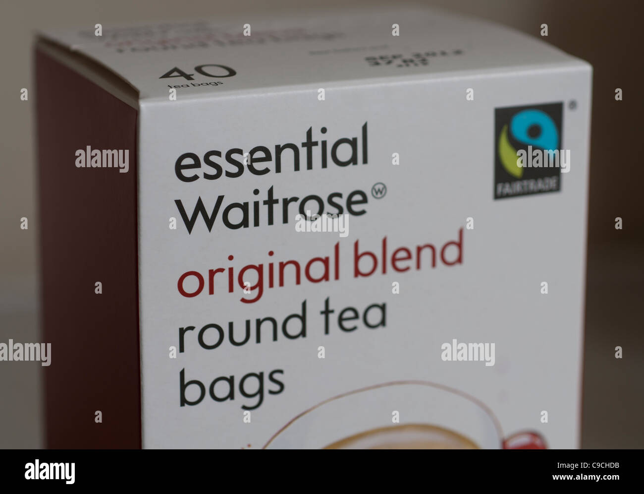 Waitrose tea bags Stock Photo Alamy