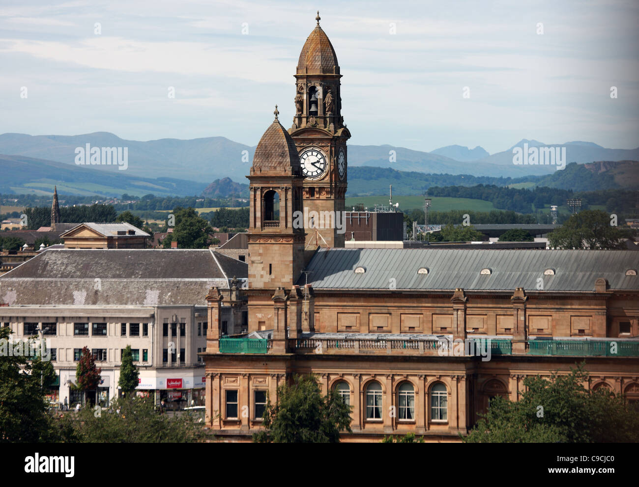 Paisley Town Hall in Renfrewshire Scotland Stock Photo