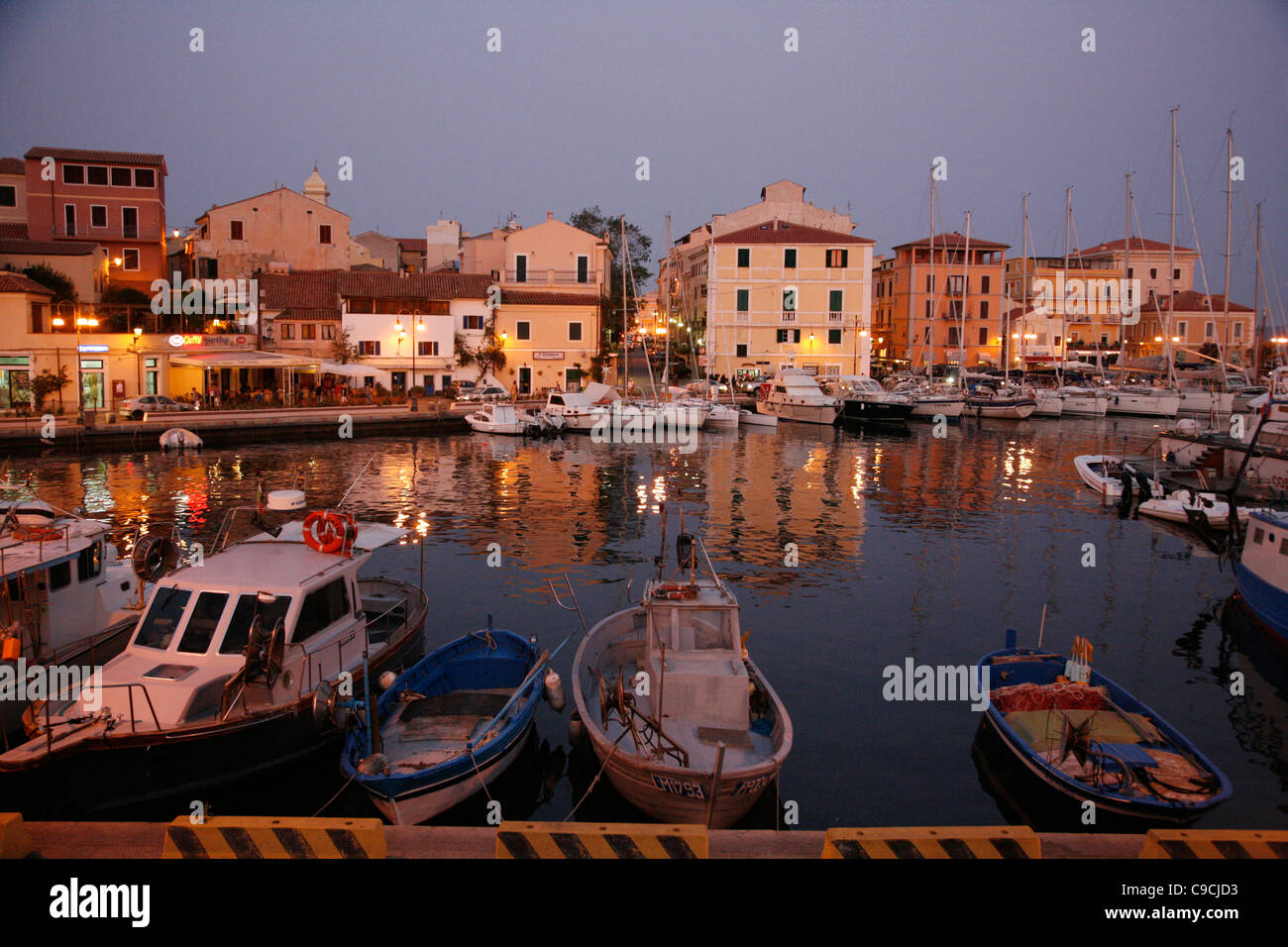 Cala Gavetta harbour, La Maddalena, Sardinia, Italy Stock Photo Alamy