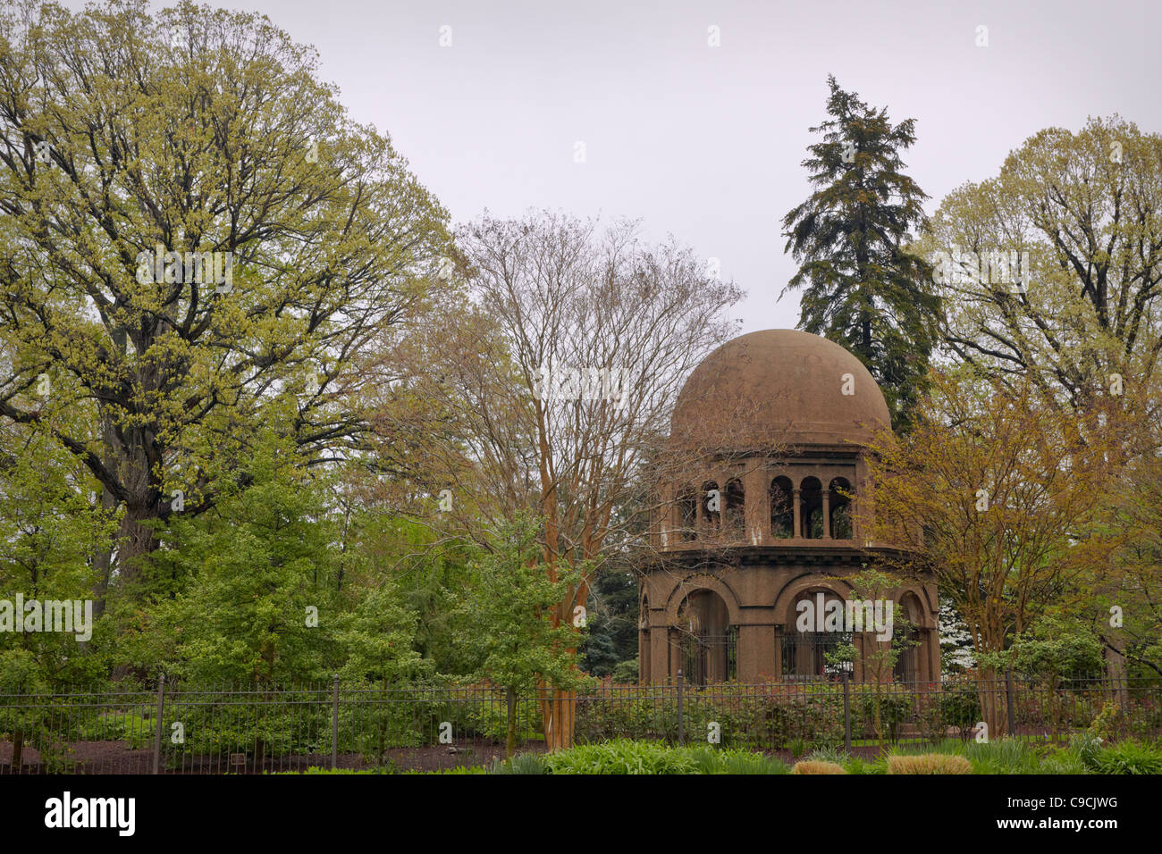 The Ascension Chapel at the Mount St. Sepulchre Franciscan Monastery, Washington, DC. Stock Photo