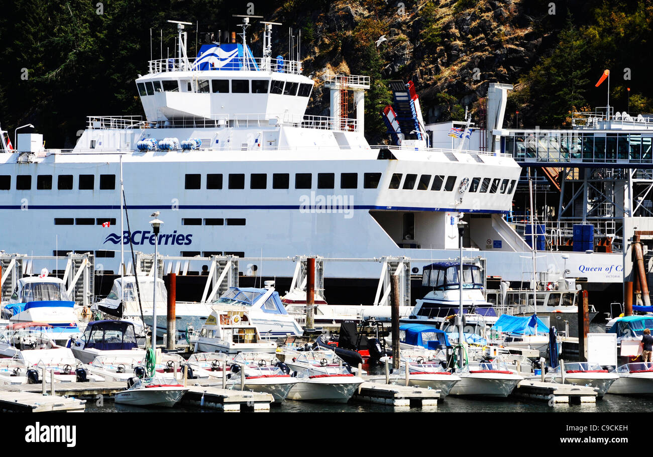 Bcferries ferry at horseshoe bay hires stock photography and images