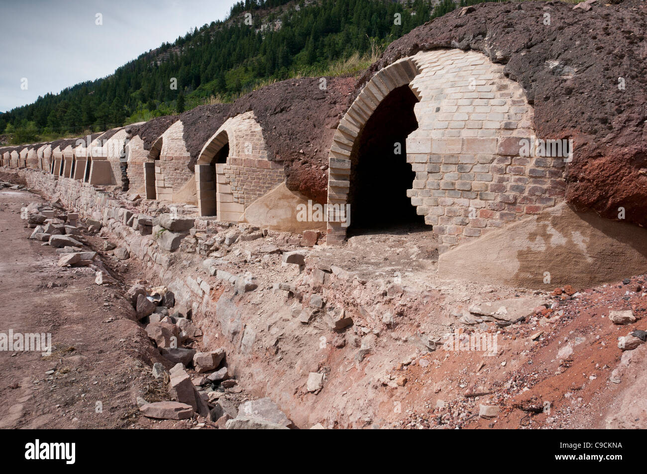 Historic coke ovens, Redstone, Colorado Stock Photo Alamy