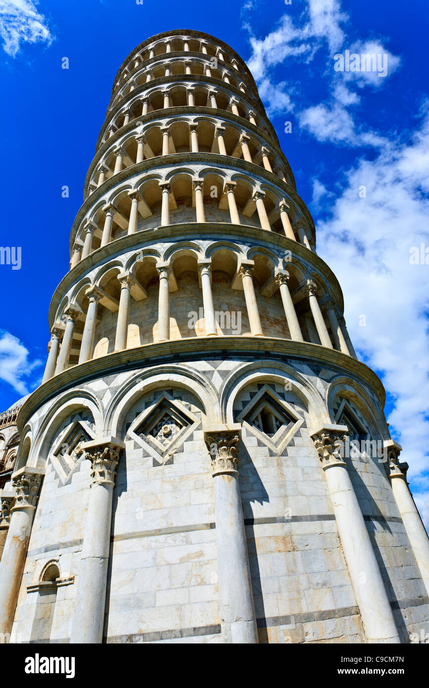 Leaning Tower of Pisa, Pisa Italy Europe Stock Photo