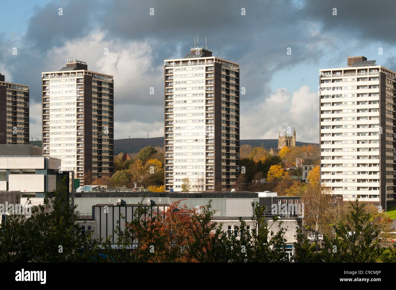 College Bank Flats, Rochdale, built 196365. Known locally as 'The