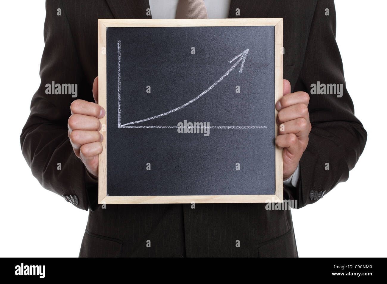 Business graph Stock Photo