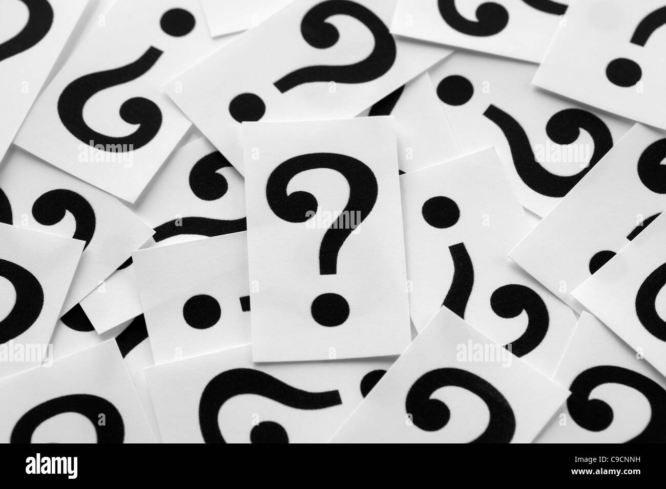 Question concept Stock Photo