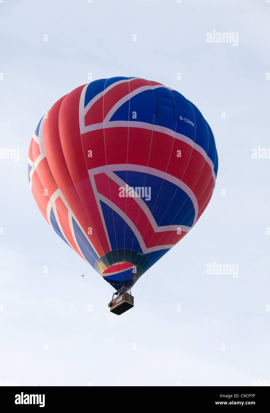 Union Jack balloon Stock Photo