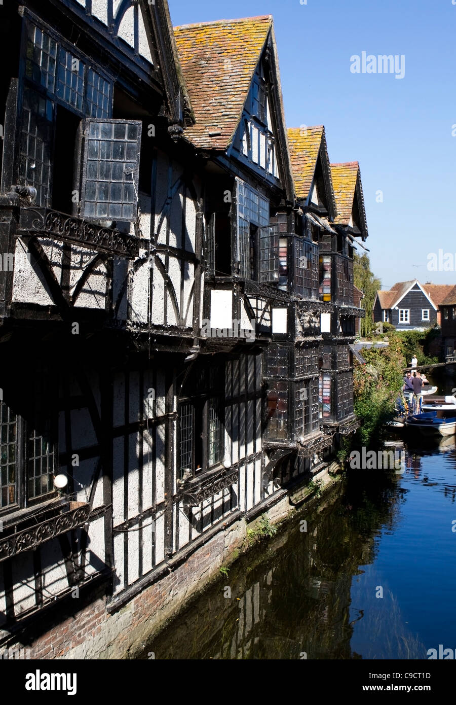 The Old Weavers' House in Canterbury, England Stock Photo